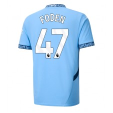 Manchester City Phil Foden #47 Hjemmedrakt 2024-25 Kortermet